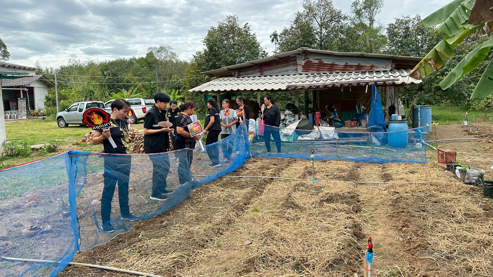 title - สำนักงานการปฏิรูปที่ดินจังหวัดตราดจัดฝึกอบรม หลักสูตรที่ 1 แนวทางการลดการเผาใหม้ในเขตปฏิรูปที่ดิน